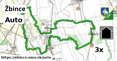 auto v Žbince