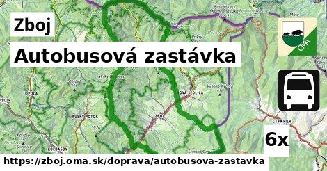 Autobusová zastávka, Zboj