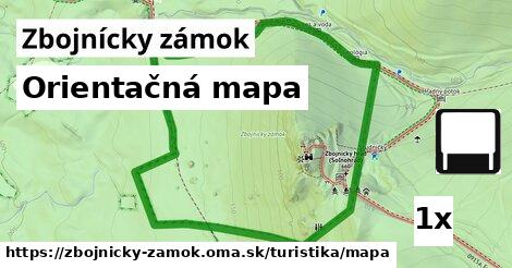 Orientačná mapa, Zbojnícky zámok