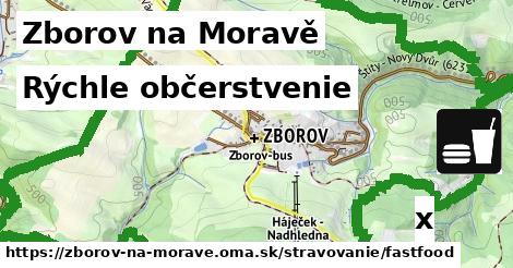 Všetky body v Zborov na Moravě