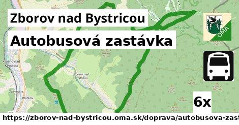 Autobusová zastávka, Zborov nad Bystricou