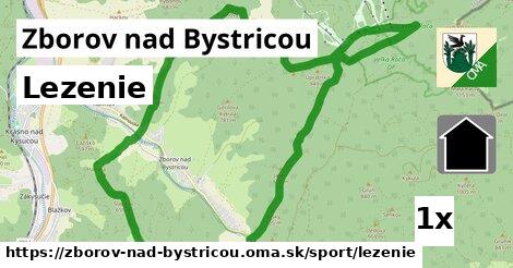 lezenie v Zborov nad Bystricou