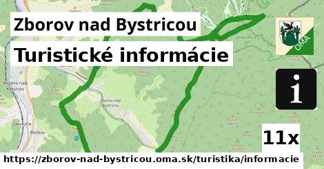 Turistické informácie, Zborov nad Bystricou