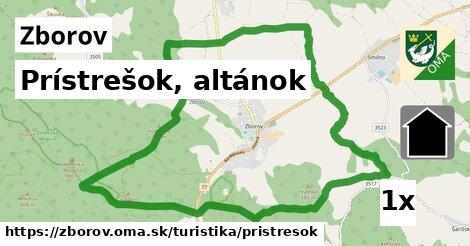 Prístrešok, altánok, Zborov