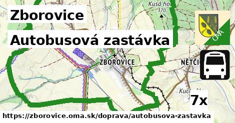 Autobusová zastávka, Zborovice