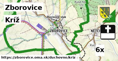 Kríž, Zborovice