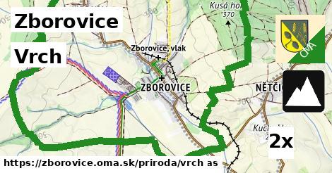 Vrch, Zborovice