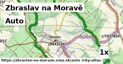 auto v Zbraslav na Moravě