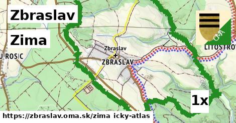 zima v Zbraslav