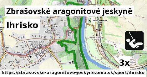 Ihrisko, Zbrašovské aragonitové jeskyně