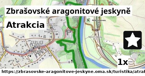 Atrakcia, Zbrašovské aragonitové jeskyně