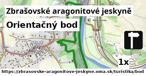 Orientačný bod, Zbrašovské aragonitové jeskyně