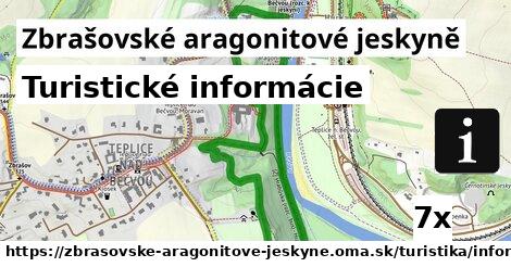 Turistické informácie, Zbrašovské aragonitové jeskyně