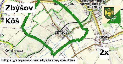 Kôš, Zbýšov
