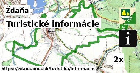 Turistické informácie, Ždaňa