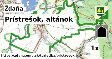 Prístrešok, altánok, Ždaňa