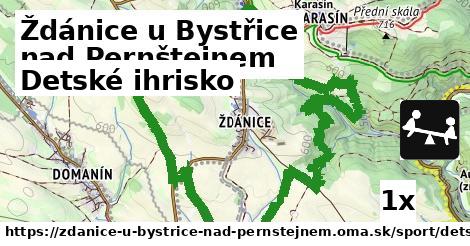 Detské ihrisko, Ždánice u Bystřice nad Pernštejnem