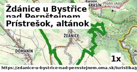 Prístrešok, altánok, Ždánice u Bystřice nad Pernštejnem