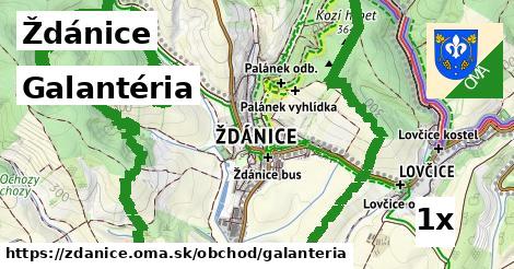 Galantéria, Ždánice