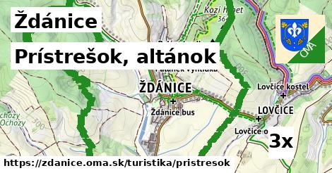 Prístrešok, altánok, Ždánice