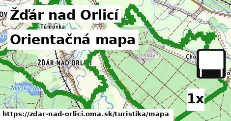Orientačná mapa, Žďár nad Orlicí