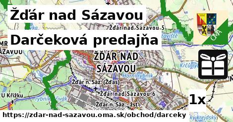 Darčeková predajňa, Žďár nad Sázavou