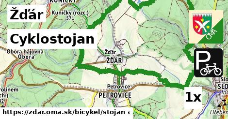 cyklostojan v Žďár