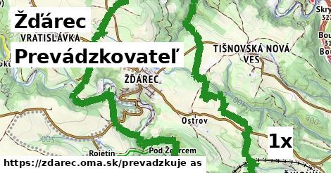 prevádzkovateľ v Žďárec