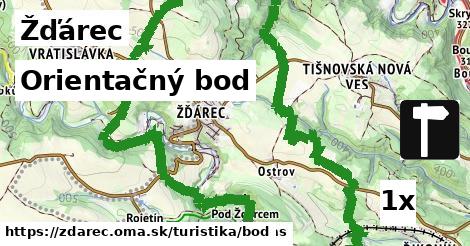 Orientačný bod, Žďárec