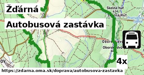 Autobusová zastávka, Žďárná