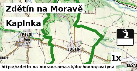 Kaplnka, Zdětín na Moravě