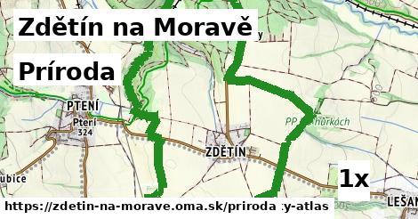 príroda v Zdětín na Moravě