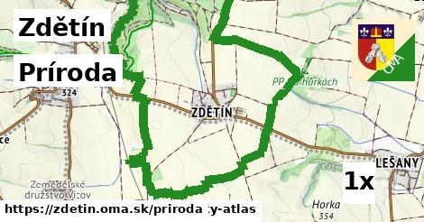 príroda v Zdětín