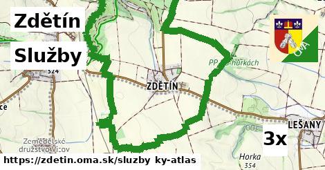 služby v Zdětín