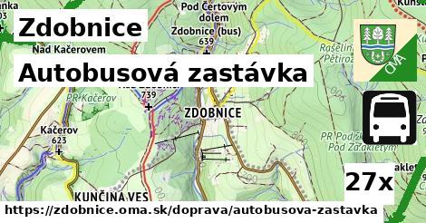 Autobusová zastávka, Zdobnice