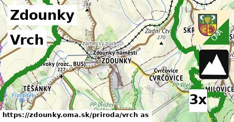 Vrch, Zdounky