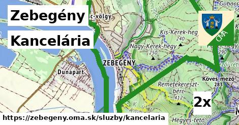 Kancelária, Zebegény