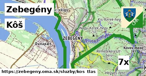 Kôš, Zebegény