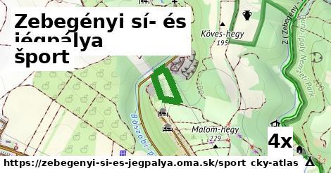 šport v Zebegényi sí- és jégpálya