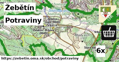 Potraviny, Žebětín