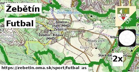 Futbal, Žebětín