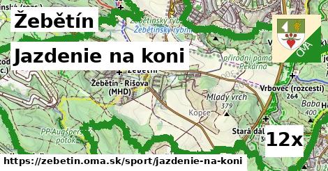 Jazdenie na koni, Žebětín