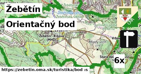 Orientačný bod, Žebětín