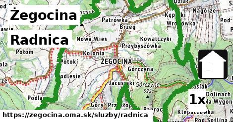 Radnica, Żegocina