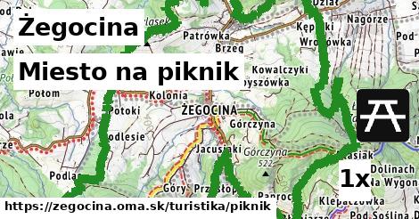 Miesto na piknik, Żegocina