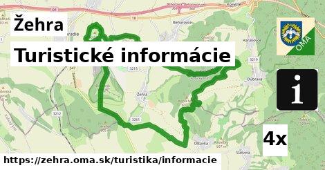 Turistické informácie, Žehra