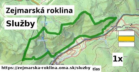služby v Zejmarská roklina