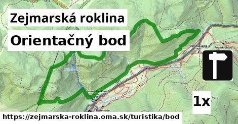 Orientačný bod, Zejmarská roklina