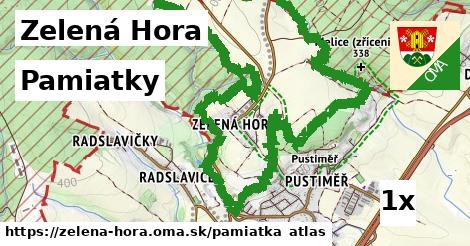 pamiatky v Zelená Hora