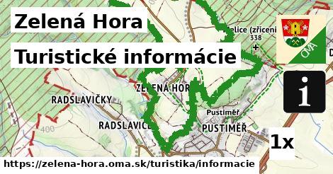 Turistické informácie, Zelená Hora